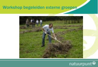 workshop begeleiden externe groepen