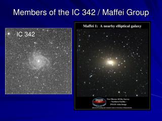 Members of the IC 342 / Maffei Group