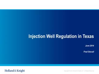 Injection Well Regulation in Texas