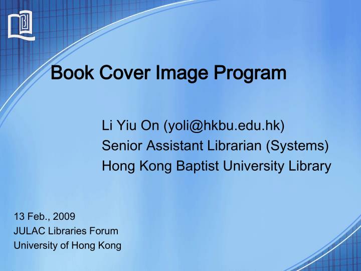 book cover image program