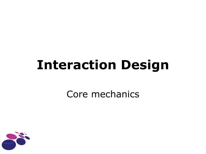 interaction design
