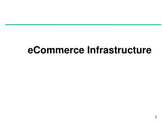 eCommerce Infrastructure