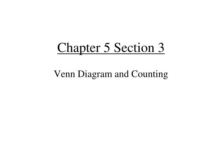 chapter 5 section 3