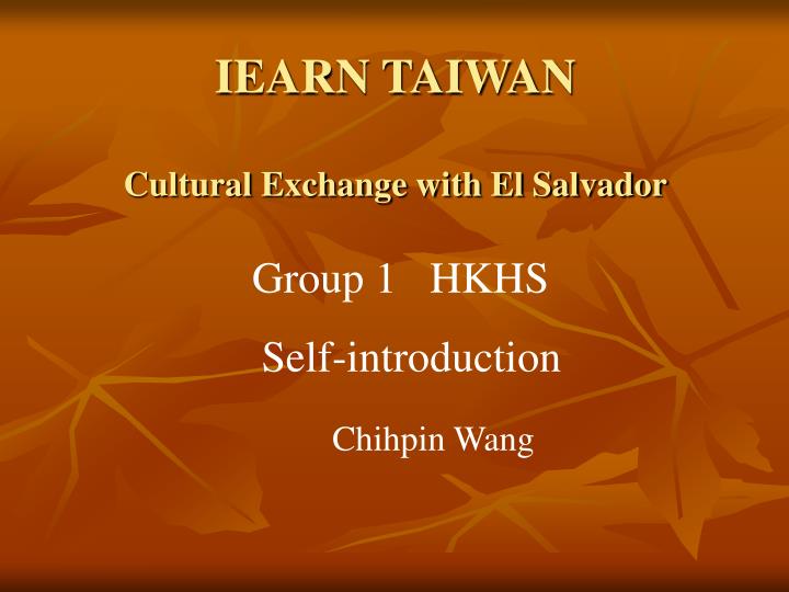 iearn taiwan cultural exchange with el salvador