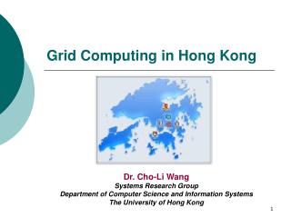 Grid Computing in Hong Kong