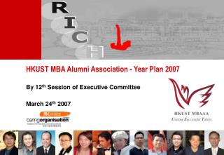 HKUST MBA Alumni Association - Year Plan 2007