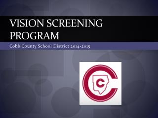 Vision Screening Program