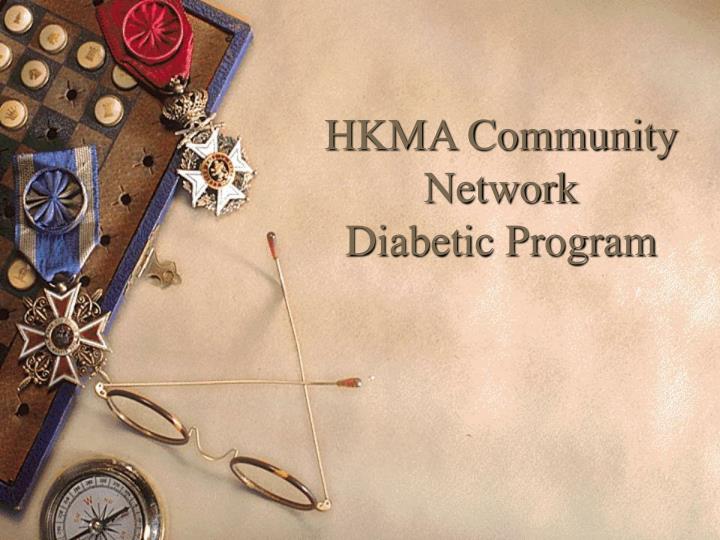 hkma community network diabetic program