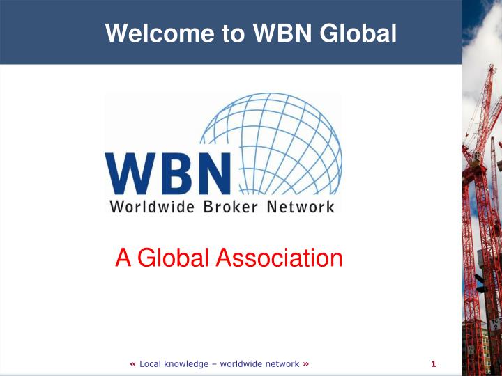 welcome to wbn global