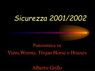 sicurezza 2001 2002