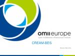 CREAM-BES - slide 1