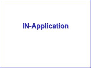 IN-Application