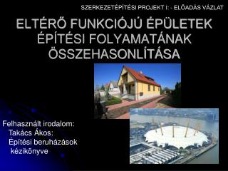 elt r funkci j p letek p t si folyamat nak sszehasonl t sa