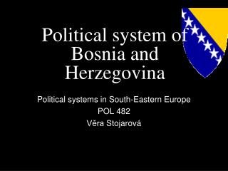 Political system of Bosnia and Herzegovina