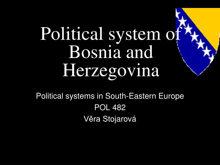 political system of bosnia and herzegovina
