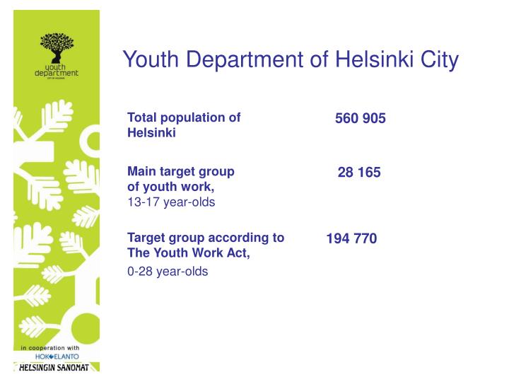 youth department of helsinki city