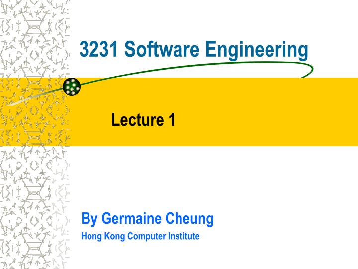 3231 software engineering