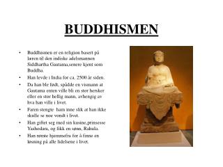 buddhismen