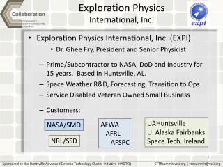 Exploration Physics International, Inc.