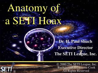 Anatomy of a SETI Hoax