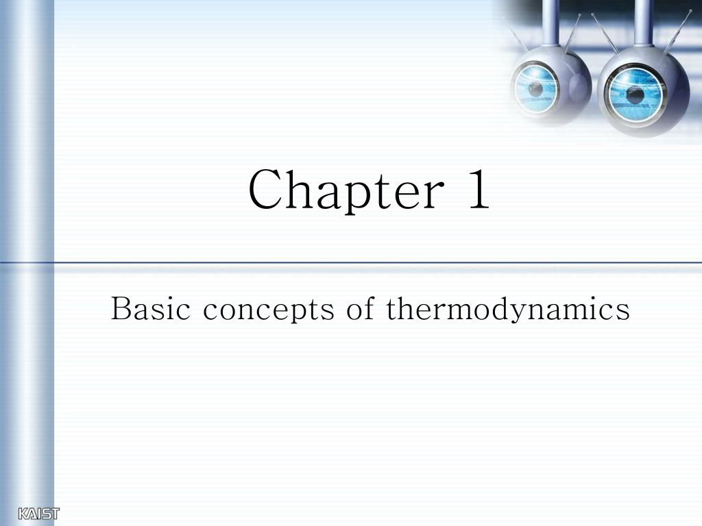 PPT - Chapter 1 Basic concepts of thermodynamics PowerPoint ...