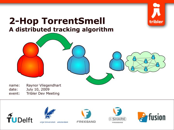 2 hop torrentsmell a distributed tracking algorithm
