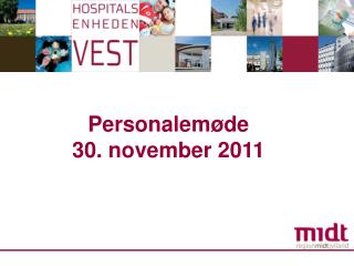personalem de 30 november 2011