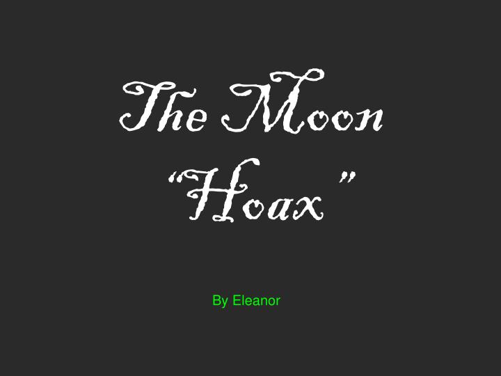 the moon hoax