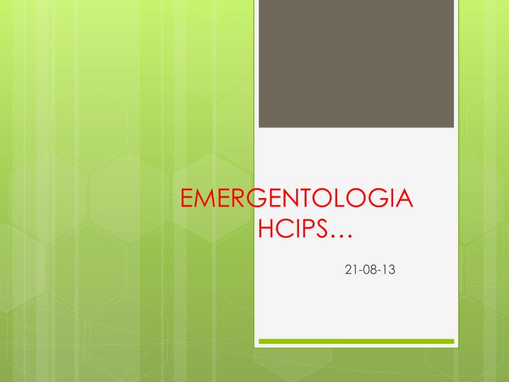 emergentologia hcips