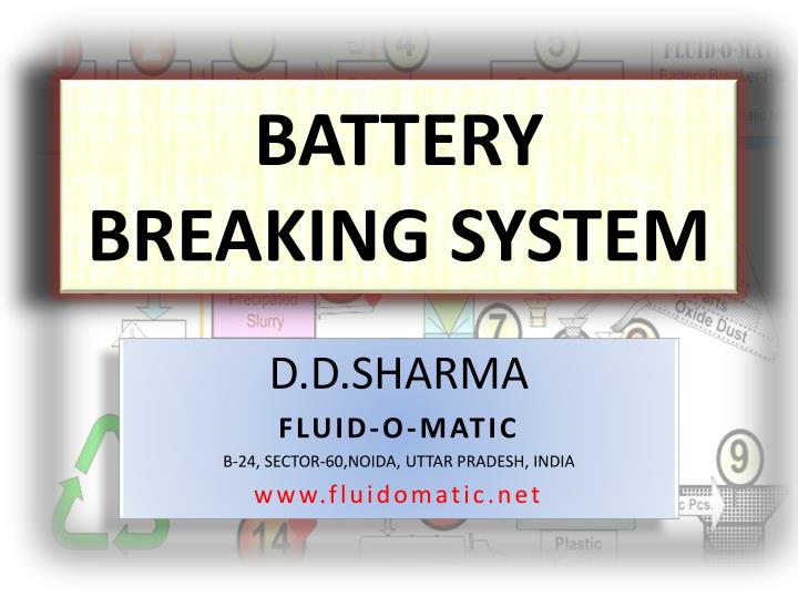 battery breaking system