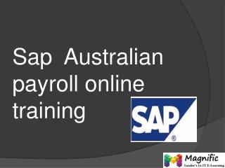 sap australian payroll online training in kerala