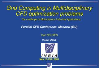 Grid Computing in Multidisciplinary CFD optimization problems