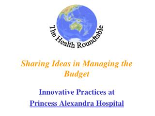 Sharing Ideas in Managing the Budget