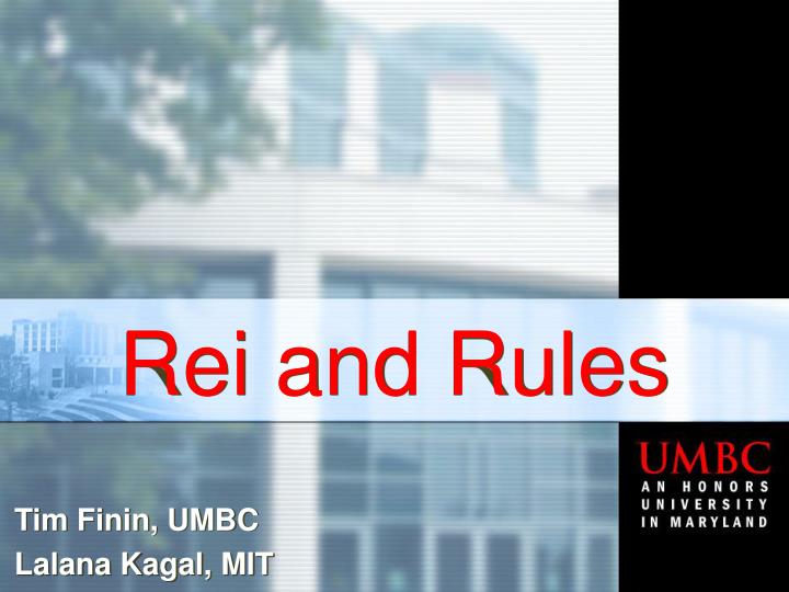 rei and rules