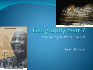 Geography Year 7
