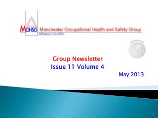 Group Newsletter Issue 11 Volume 4 May 2013