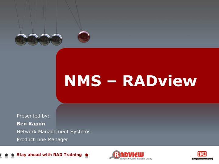 nms radview