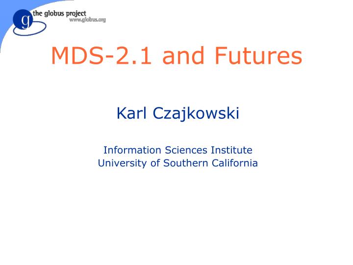 mds 2 1 and futures