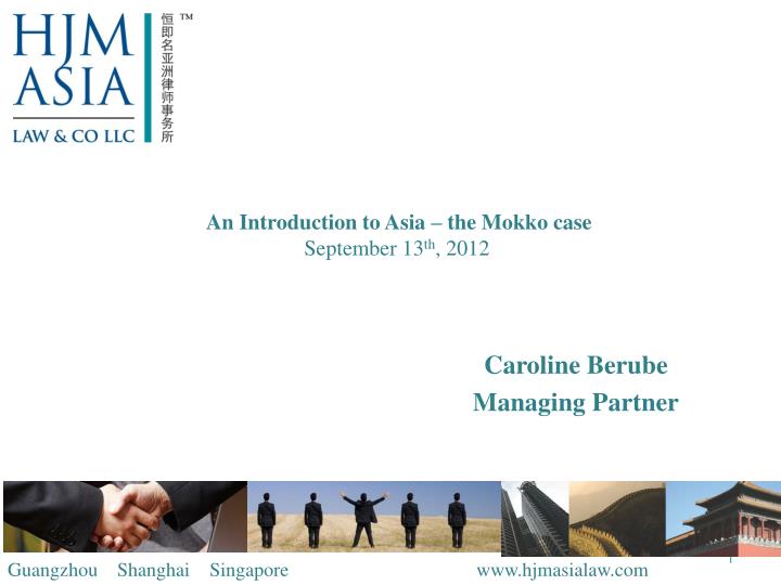 an introduction to asia the mokko case september 13 th 2012