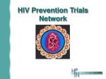 HIV Prevention Trials Network - slide 1