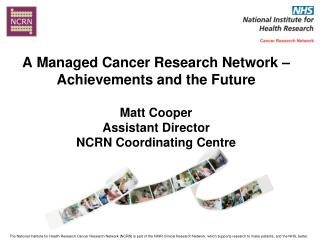 NCRN Local Research Networks