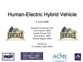 Human-Electric Hybrid Vehicle