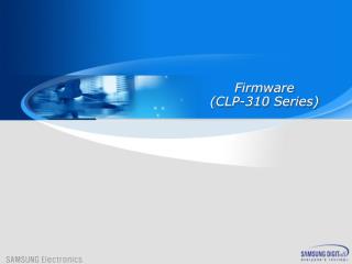 Firmware (CLP-310 Series)
