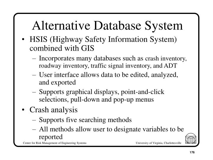 alternative database system