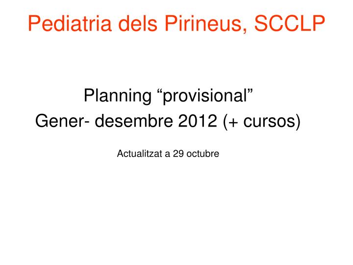 pediatria dels pirineus scclp