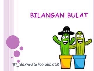 bilangan bulat