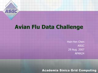 Avian Flu Data Challenge