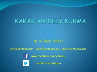 karar model kurma