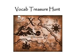 Vocab Treasure Hunt