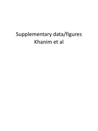 Supplementary data/figures Khanim et al